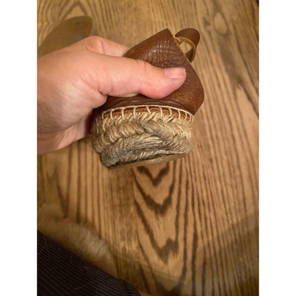 Soludos Leather Playform Sandals 7.5 - Picture 3 of 4